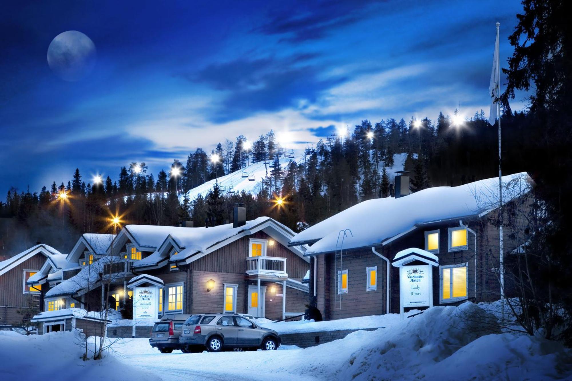 Vuokatin Aateli Apartments Vuokatti Exteriör bild