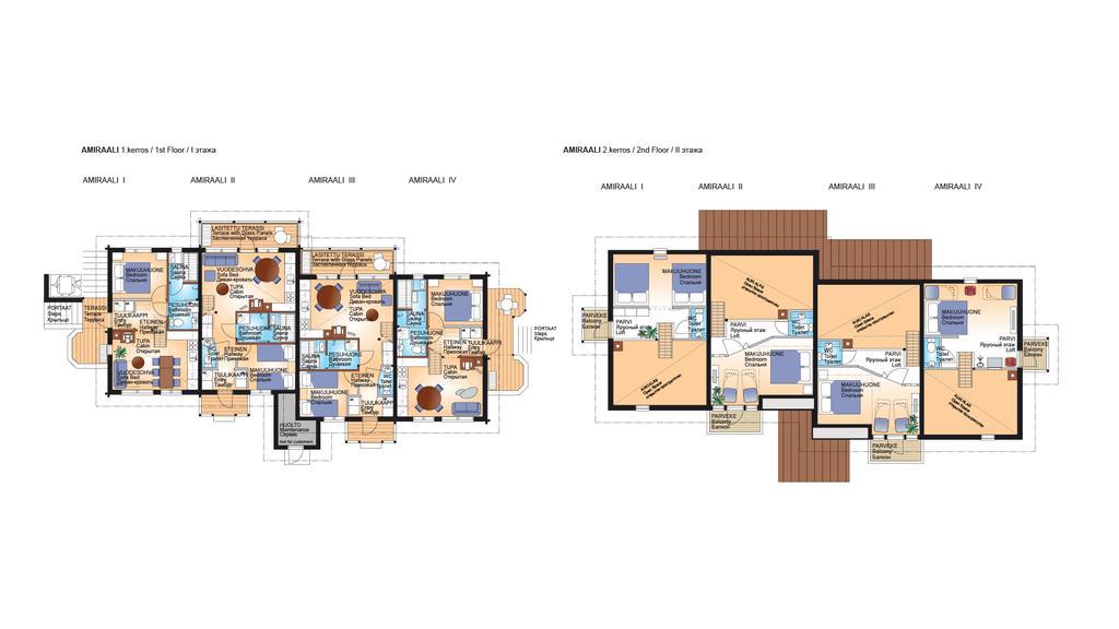 Vuokatin Aateli Apartments Vuokatti Exteriör bild