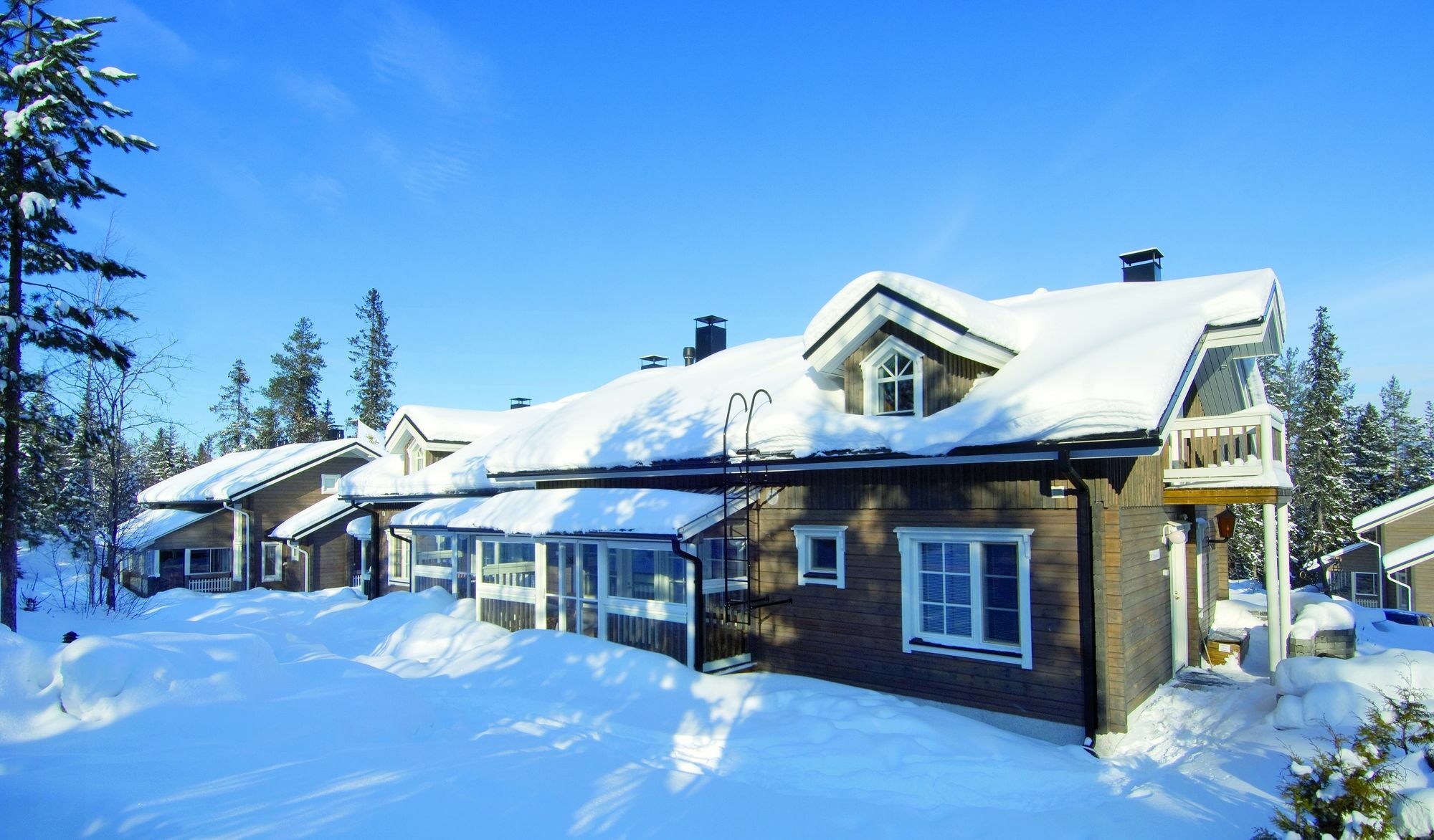 Vuokatin Aateli Apartments Vuokatti Exteriör bild